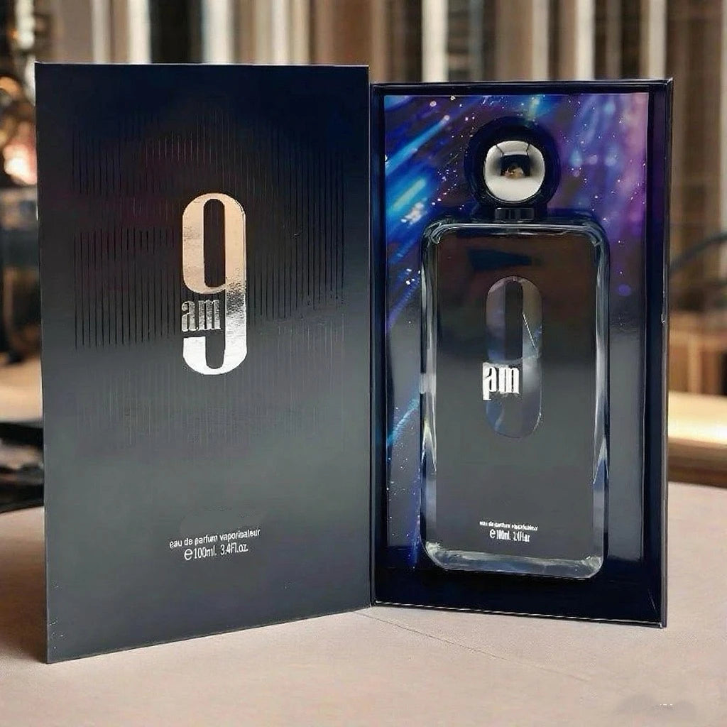 9PM Cologne for Men, Fresh Spicy Scent with Bergamot Cinnamon and Amber Vanilla, Long Lasting Cologne Bold Masculine Fragrance